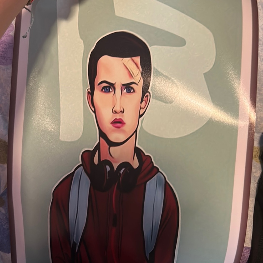 13 Reasons Clay Poster